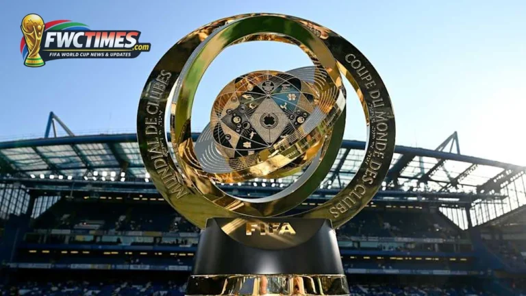 Club World Cup trophy before FIFA expansion talks for 2029