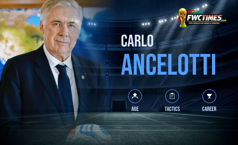 Carlo Ancelotti Brazil World Cup 2026 Coach Profile FWC Times
