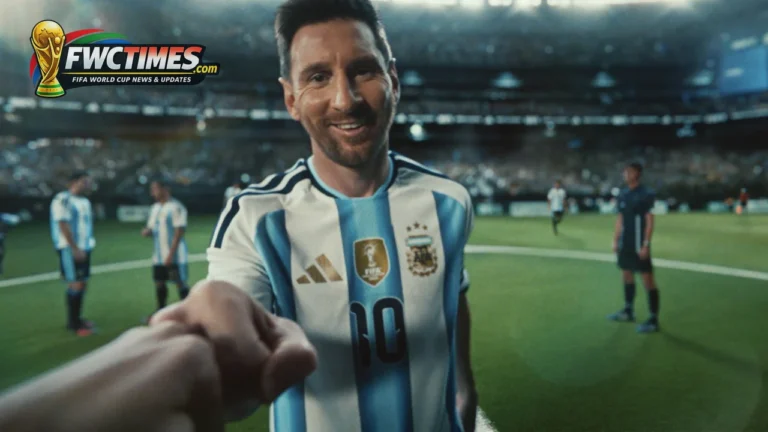 Lionel Messi in the DICK'S and adidas World Cup 2026 campaign
