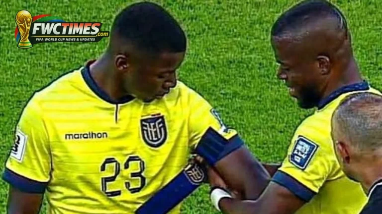 Moises Caicedo wearing Ecuador yellow before World Cup 2026 captaincy update