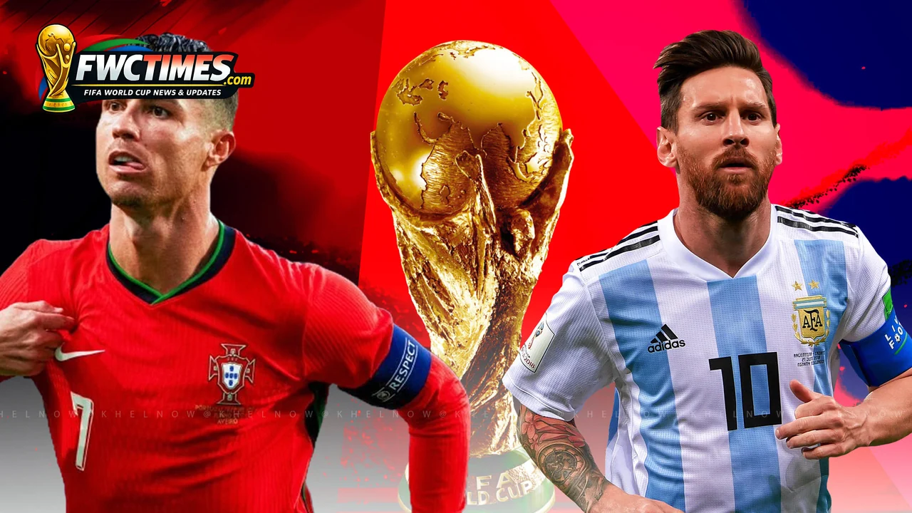 Messi and Ronaldo World Cup records before FIFA World Cup 2026