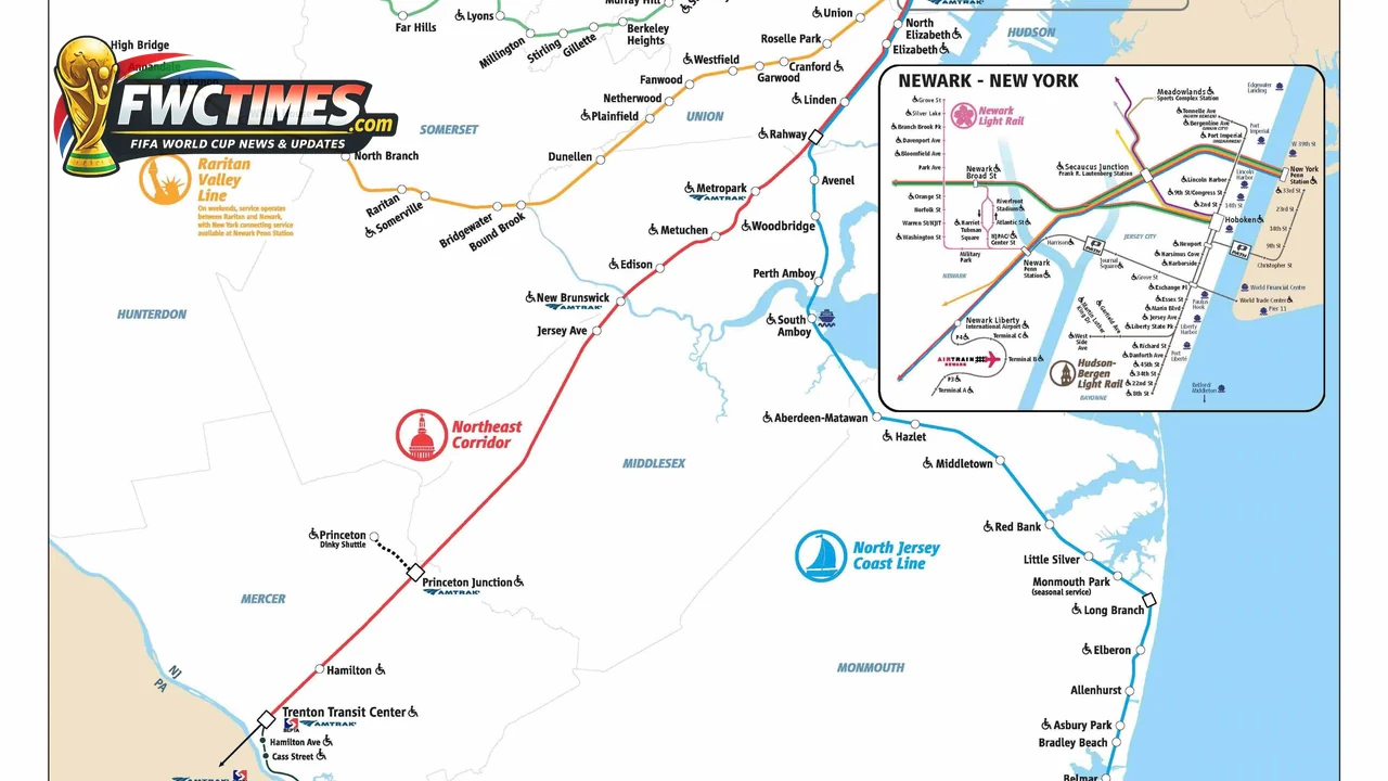MetLife World Cup transit plan with NJ Transit route pressure before 2026 final