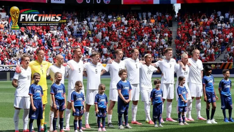 Norway and Morocco players during their final World Cup 2026 warm-up match