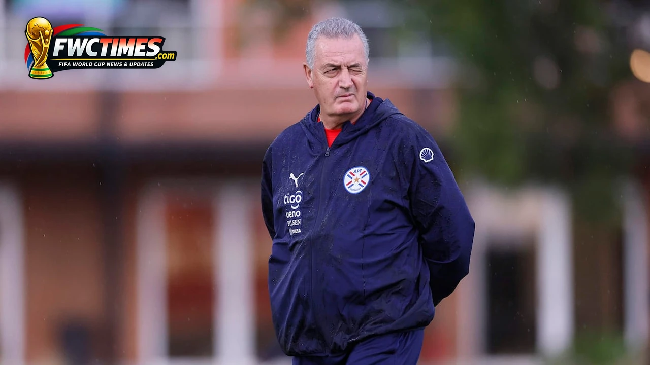 Gustavo Alfaro watches Paraguay training before World Cup 2026 squad announcement