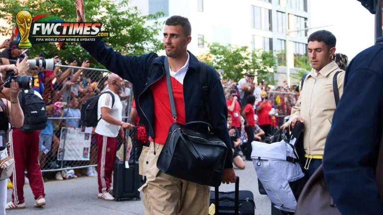 Spain national team arrival before Chattanooga World Cup base camp