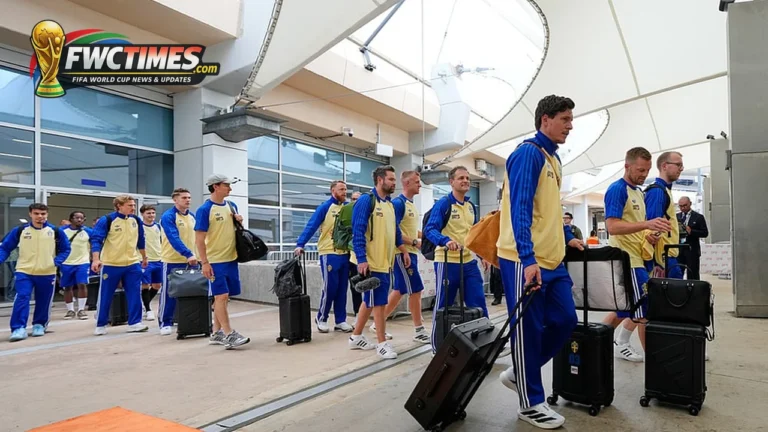 Sweden players arrive in Texas for final World Cup 2026 preparations