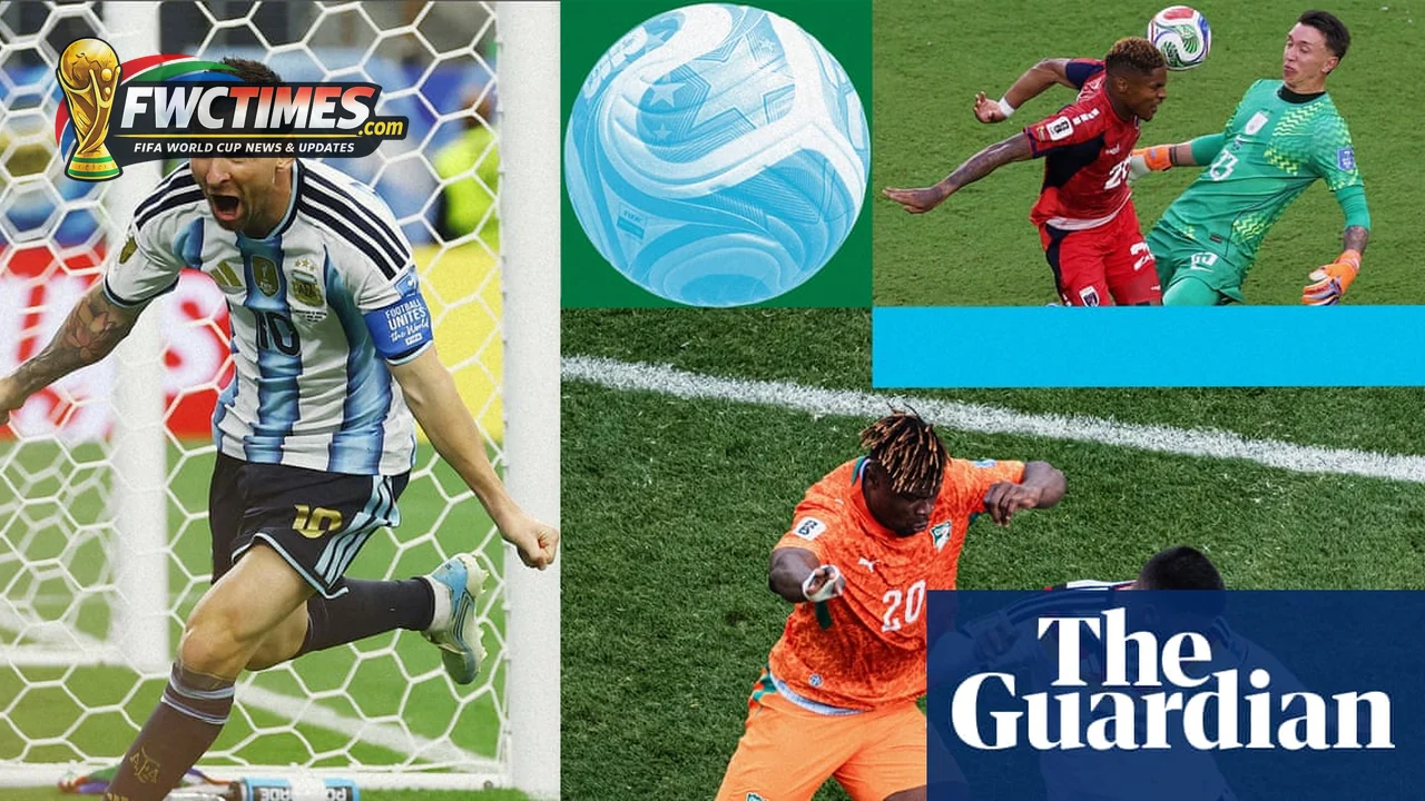 World Cup 2026 attackers celebrate during a high scoring group stage
