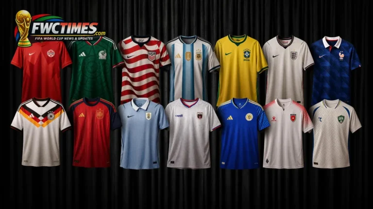 World Cup 2026 kit matchups for all 72 group-stage fixtures