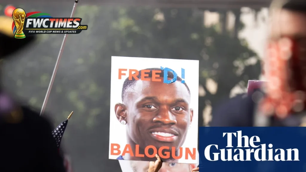 Folarin Balogun red card dispute involving FIFA UEFA and the United States at World Cup 2026