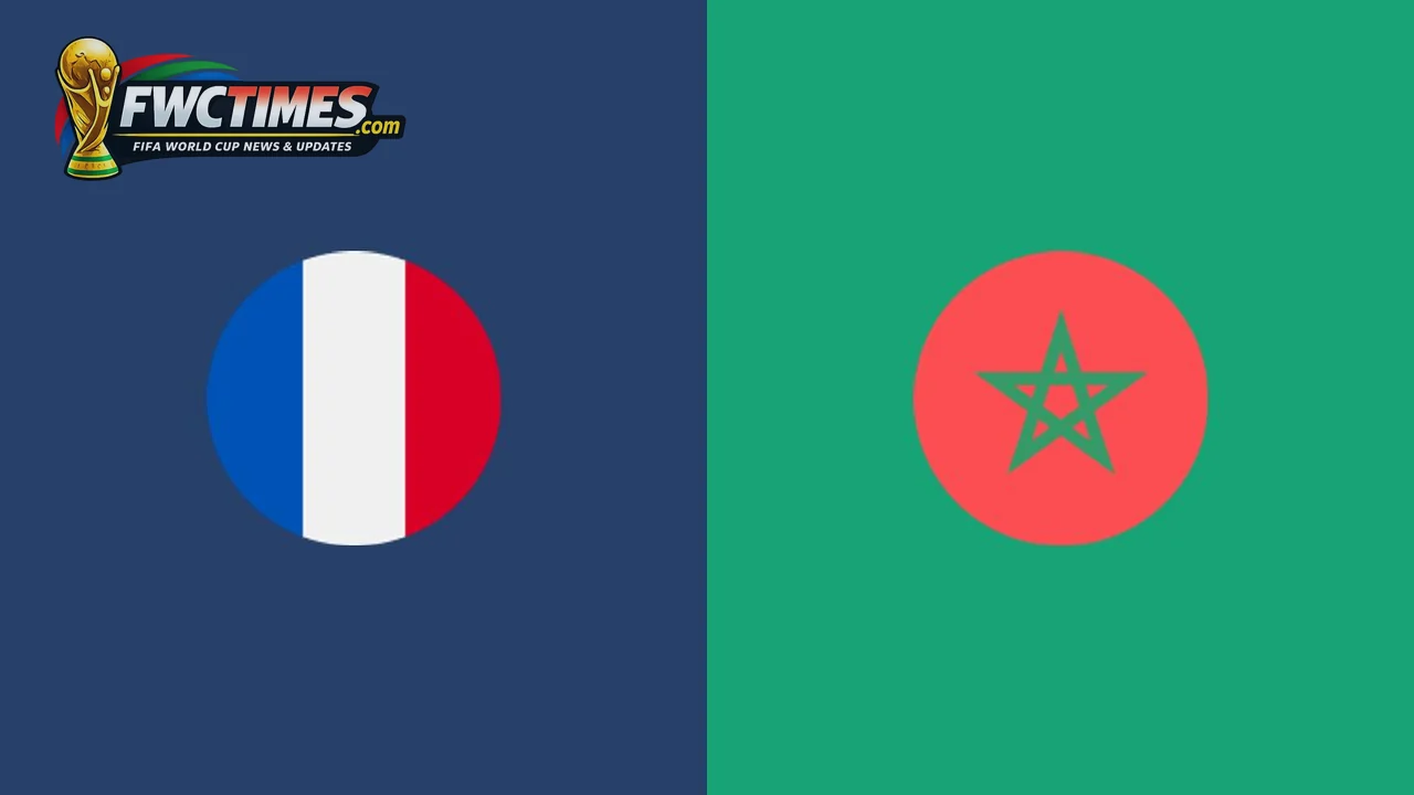 Kylian Mbappe and Achraf Hakimi before France Morocco World Cup 2026 quarter final