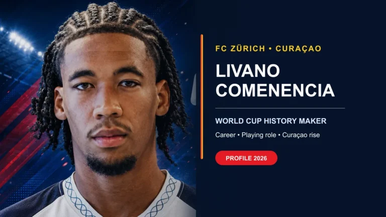 Livano Comenencia, FC Zürich midfielder and Curaçao international