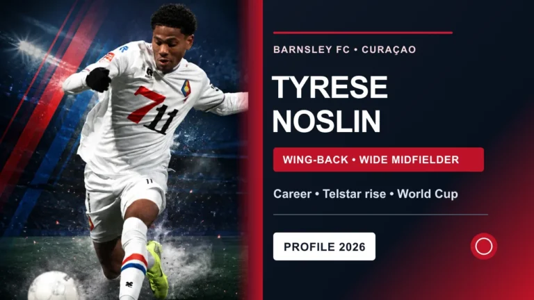 Tyrese Noslin, Barnsley FC wing-back and Curaçao international